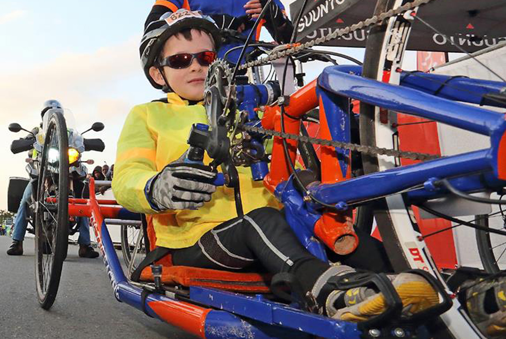 Zach Legward, para cyclist, para cycling, hand cycle, child with disability, wheelchair user, OCC, Outenique Wheelchair Challenge