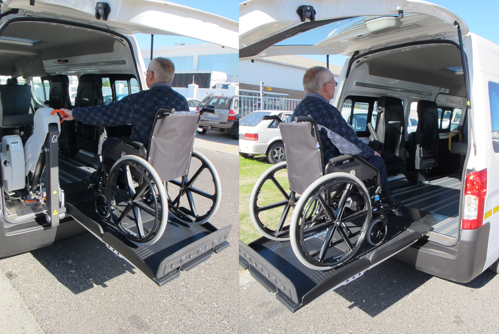 Nissan, NV350 Impendulo, wheelchair accessible vehicle, adaptions